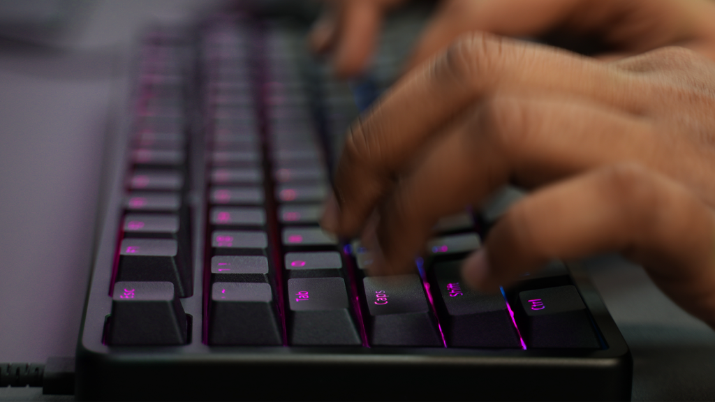 Sony Keyboard typing