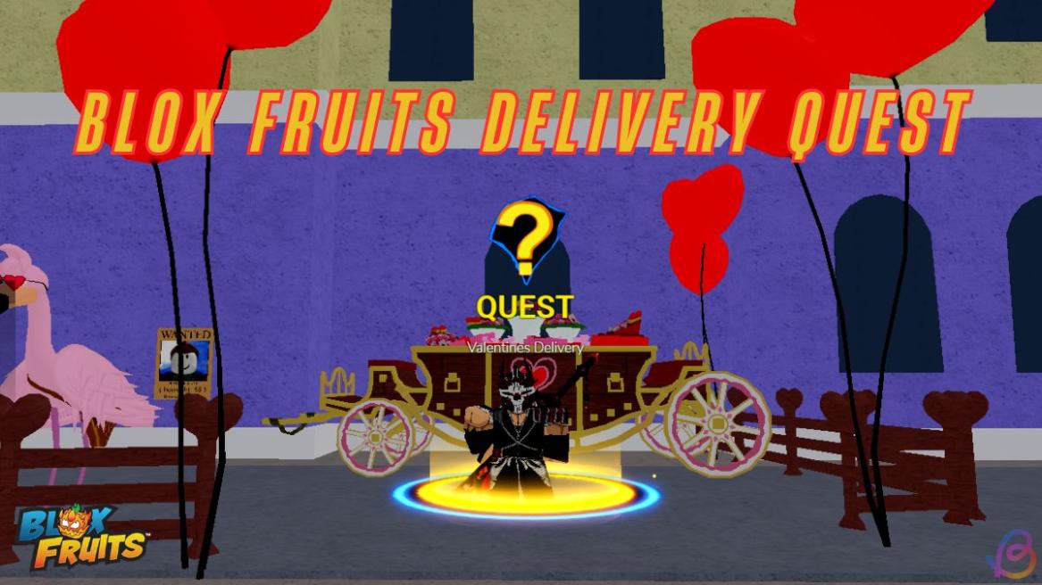 Blox fruits Delivery quest