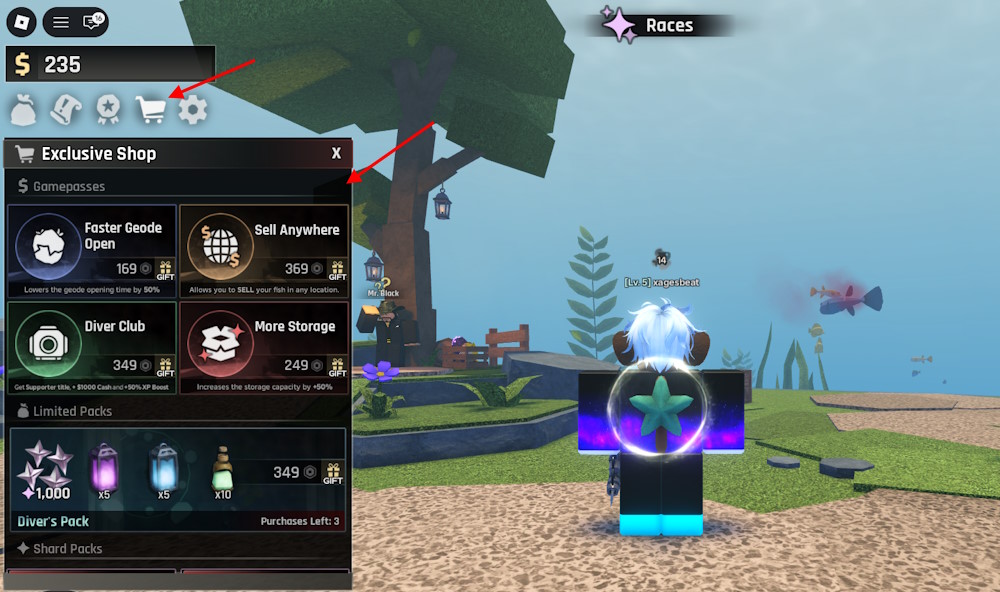 Buy gamepasses Abyss