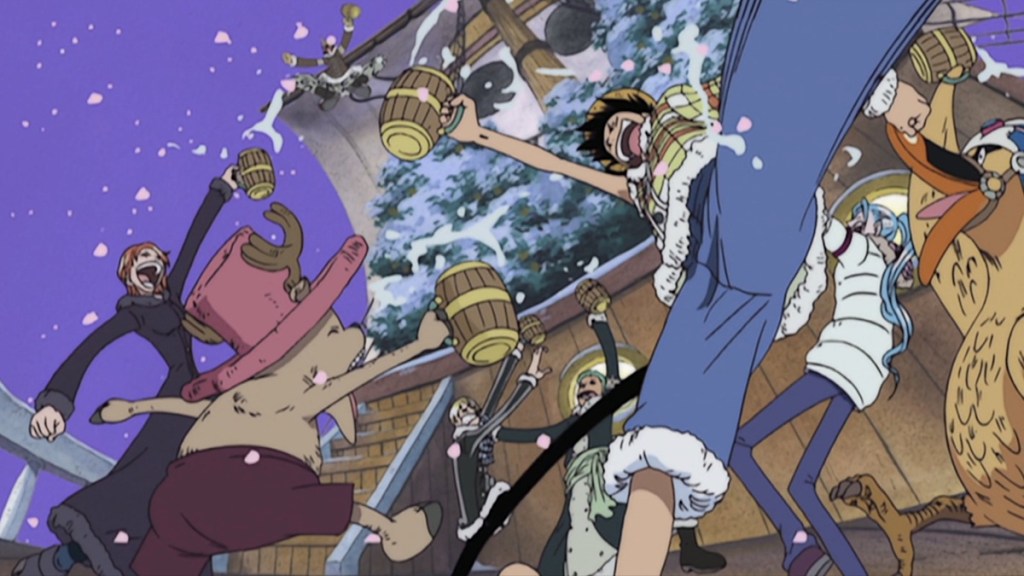 Chopper joins the Straw Hat Pirate crew in One Piece anime