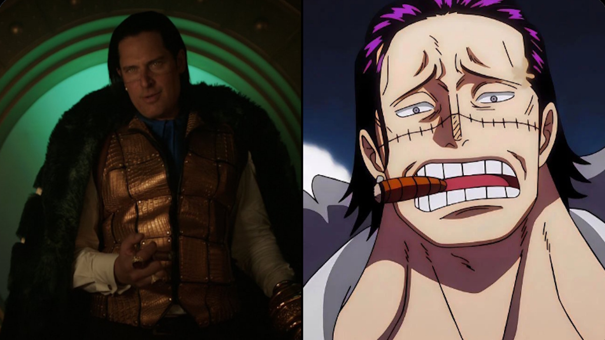 Mr. 0, aka Crocodile, in One Piece live-action vs anime