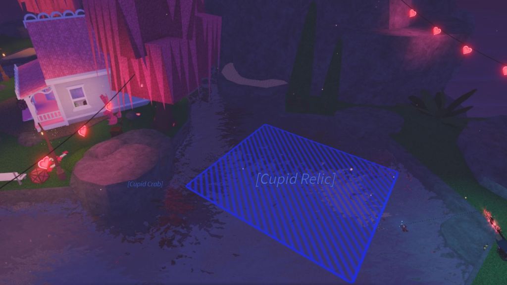 Cupid Relic Fishing Location Fisch