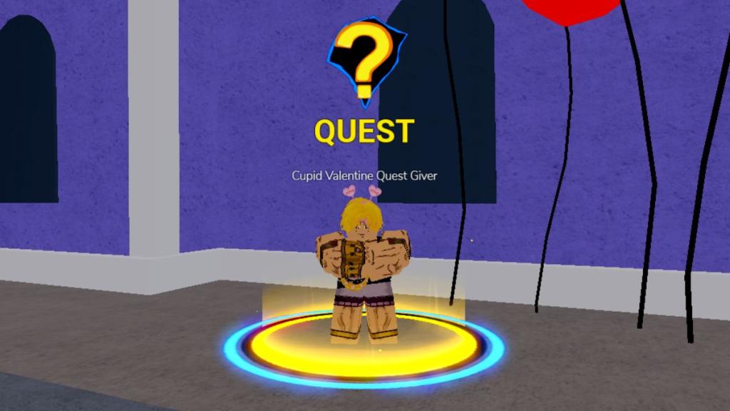 Cupid Valentine Quest Giver NPC