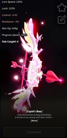 Cupid's Bow Stats Fisch