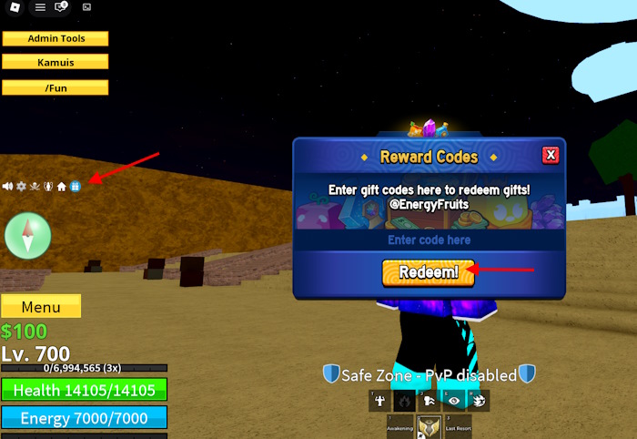 Cursed Fruits codes redeem