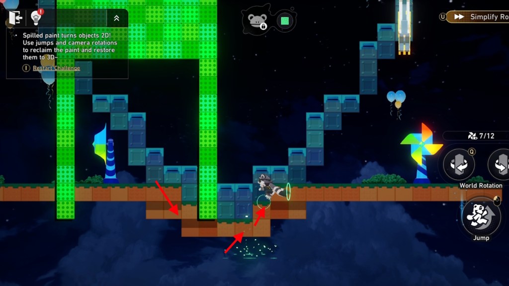 Dovebrook District Floating Grease Origin Retrace Shiftmation 1 solution part 1