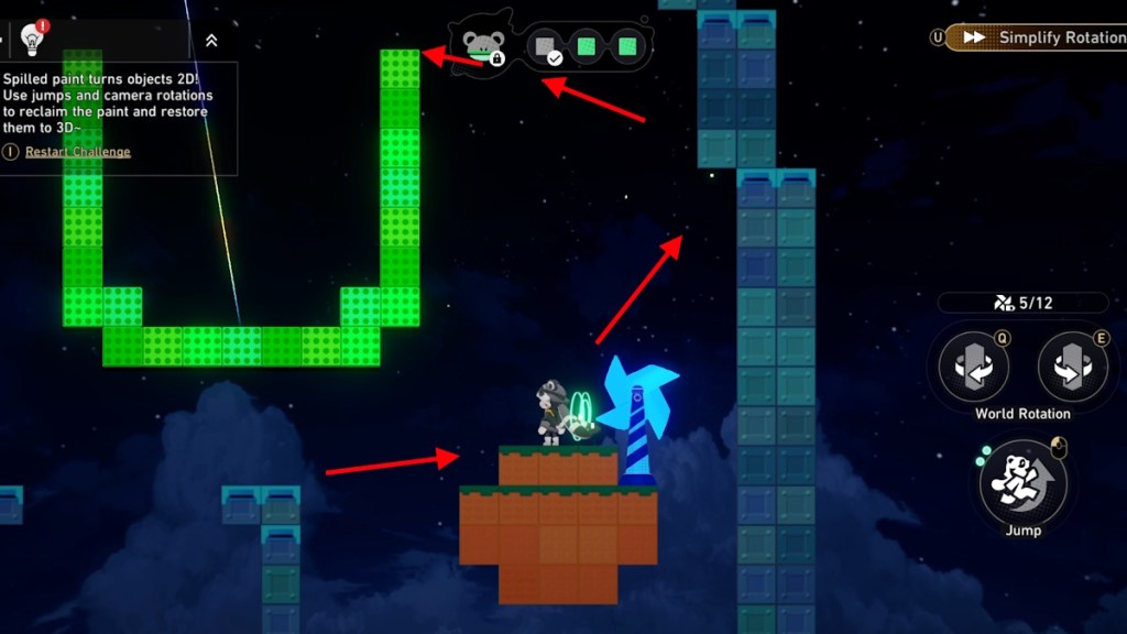 Dovebrook District Floating Grease Origin Retrace Shiftmation 3 solution part 2