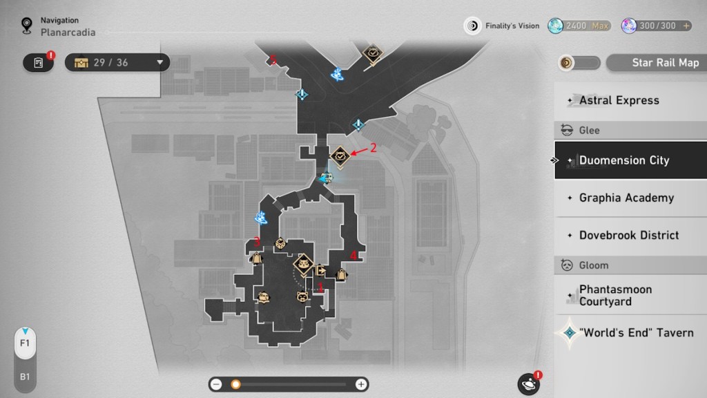 Duomension City Nameless Wispae Locations Part 1