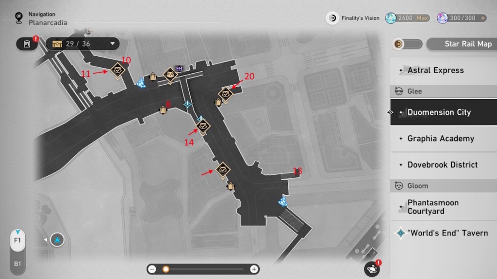 Duomension City Nameless Wispae Locations Part 3