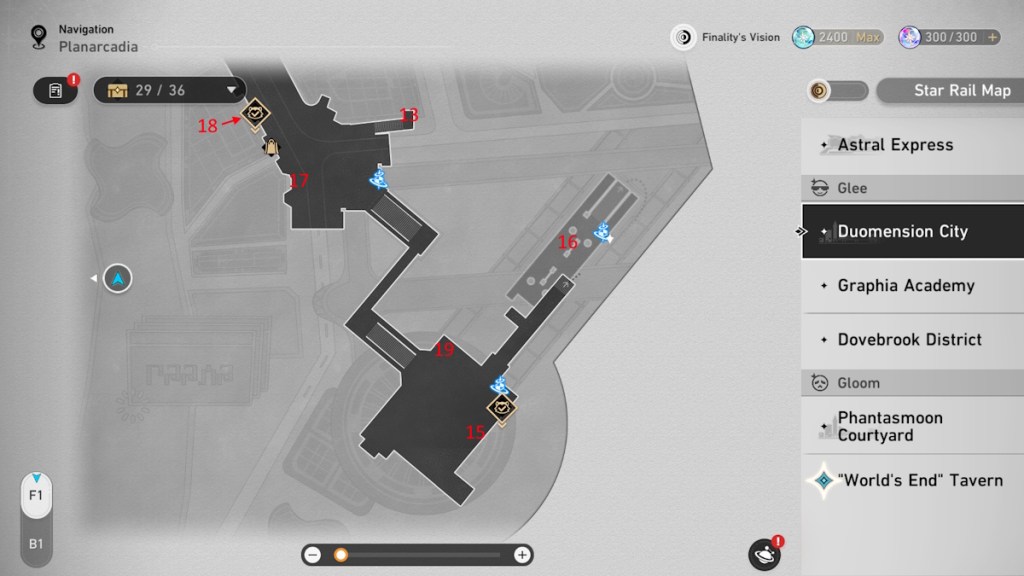 Duomension City Nameless Wispae Locations Part 4