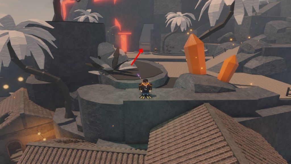 ফিশ কঙ্কাল লেভিয়াথান অবস্থান স্কোরিয়া আগ্নেয়গিরি প্রবেশদ্বার