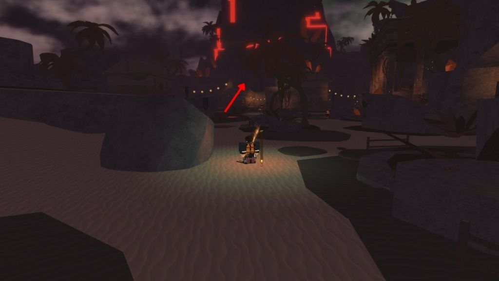 Fisch Skeletal Leviathan Location Way to Scoria Volcano