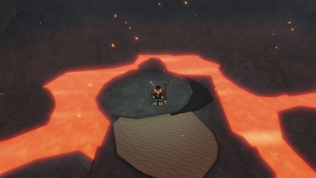 স্কোরিয়া আগ্নেয়গিরির ভিতরে মাছের কঙ্কাল লেভিয়াথানের অবস্থান