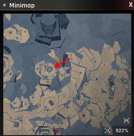 Fish Ruin Location in Abyss Ocean Behind Scientist