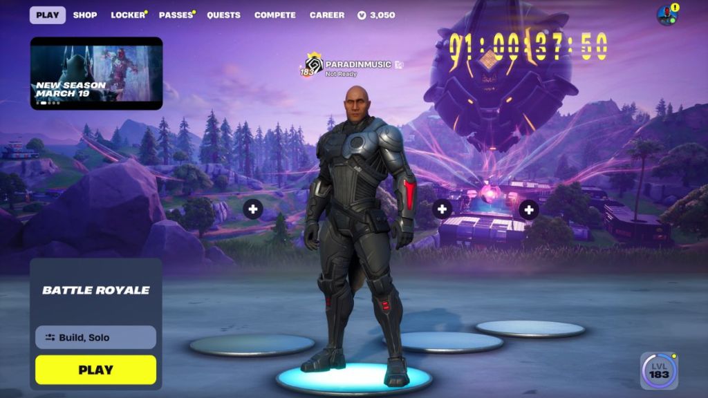 Fortnite C7S2 countdown