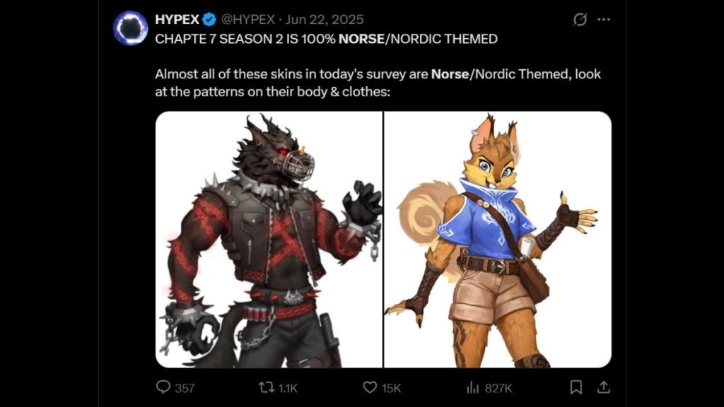 Fortnite Chapter 7 Season 2 Norse Mythology