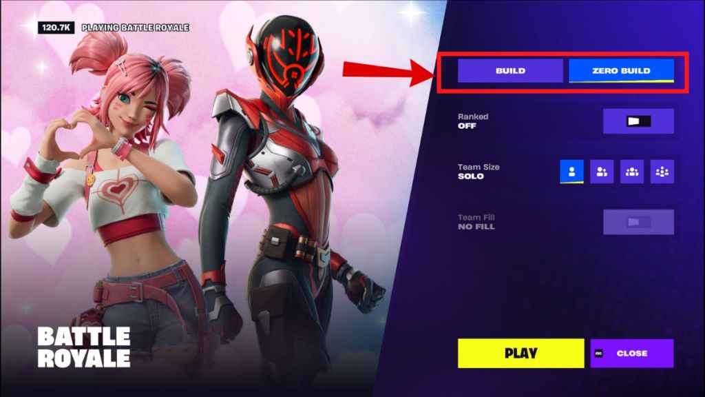 Is Fortnite Zero Build removed