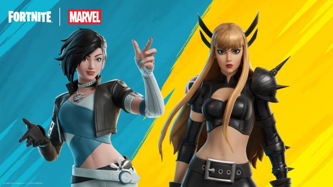 Fortnite Luna Snow and Magik Skins