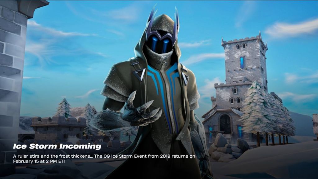 Fortnite OG Ice King Live Event News