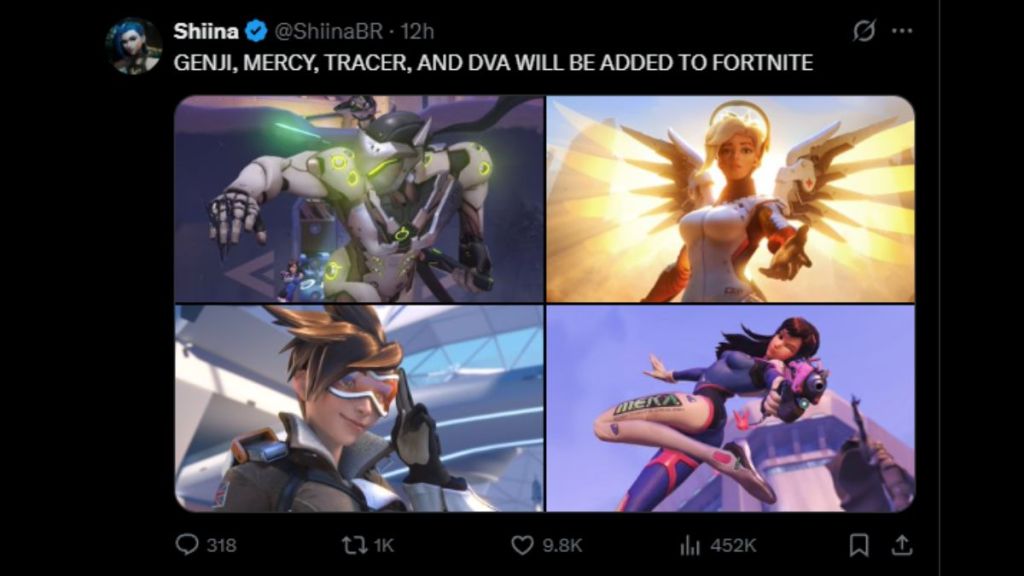 Fortnite Overwatch Collab All Skins