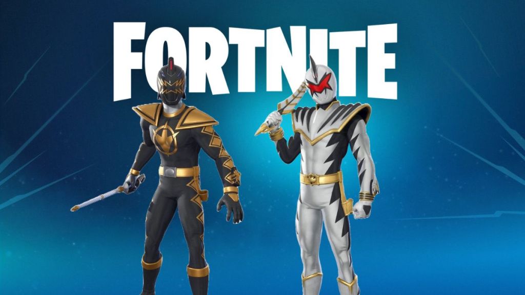 Fortnite Power Rangers Dino Thunder Skins