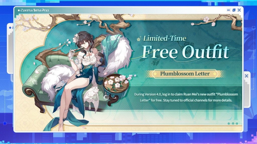 Free Ruan Mei Outfit Honkai Star Rail