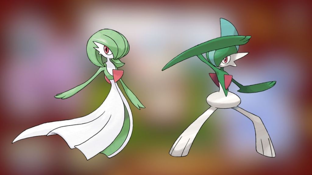 Gardevoir and Gallade Pokemon