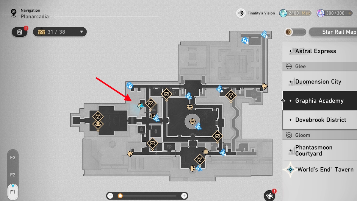 Graphia Academy Floating Grease Origin Retrace Shiftmation 1 location