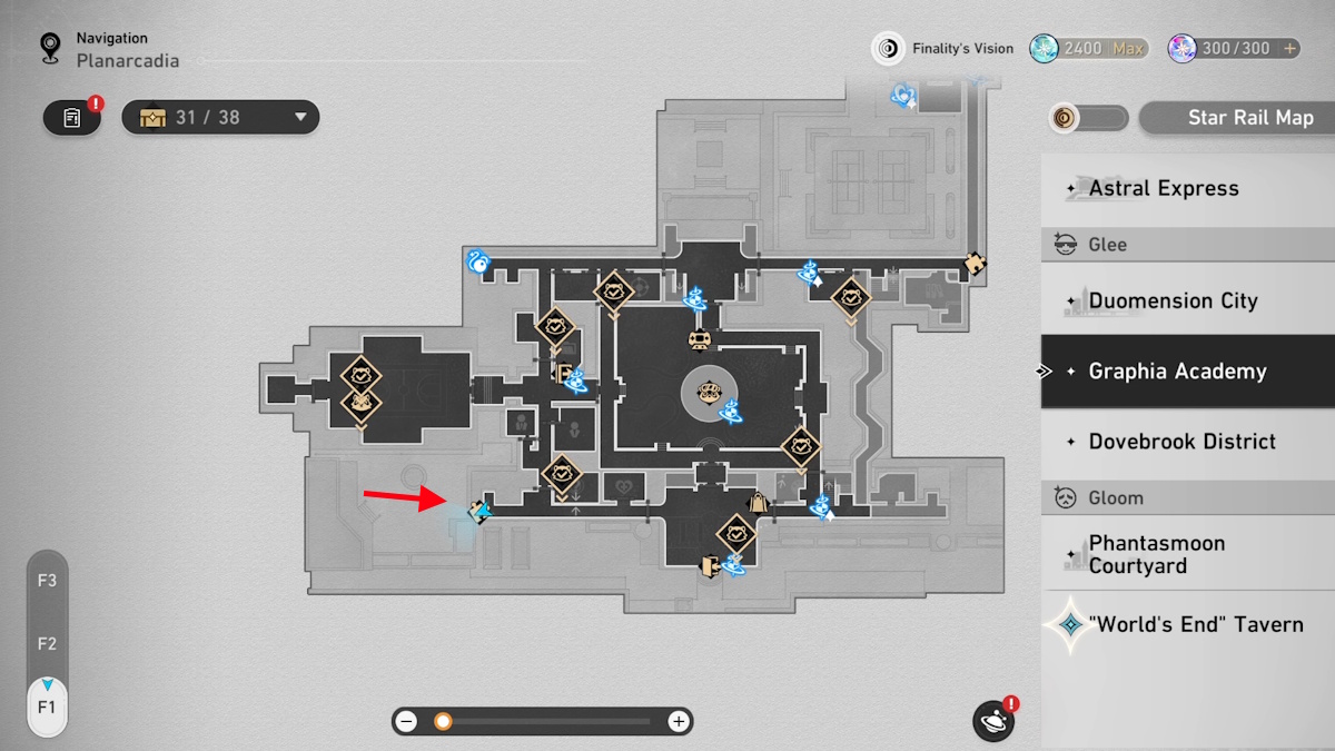 Graphia Academy Floating Grease Origin Retrace Shiftmation 2 location