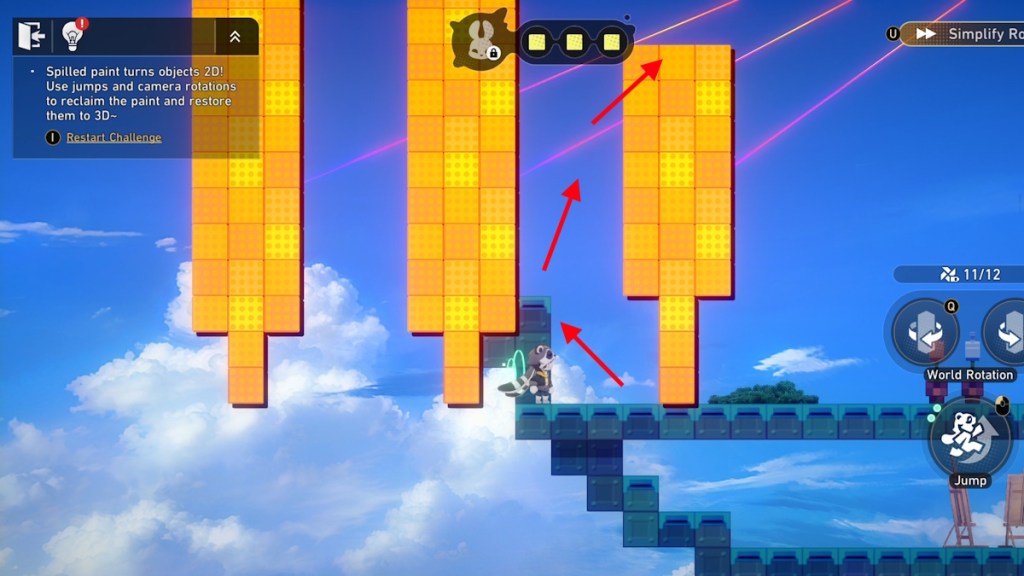 Graphia Academy Floating Grease Origin Retrace Shiftmation 4 solution part 1