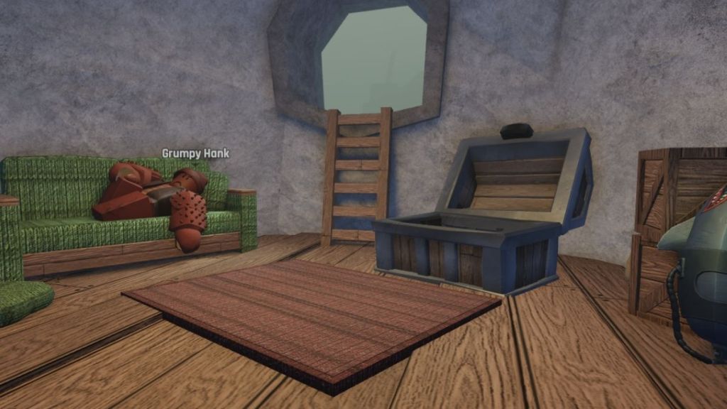 Grumpy Hank in Abyss