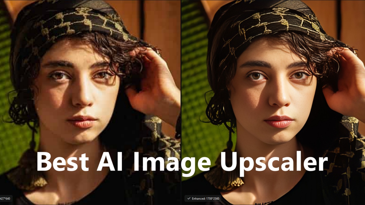HitPaw FotorPea high quality image enhancement preview