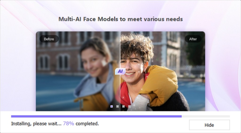 HitPaw VikPea Video enhancer tool showcase