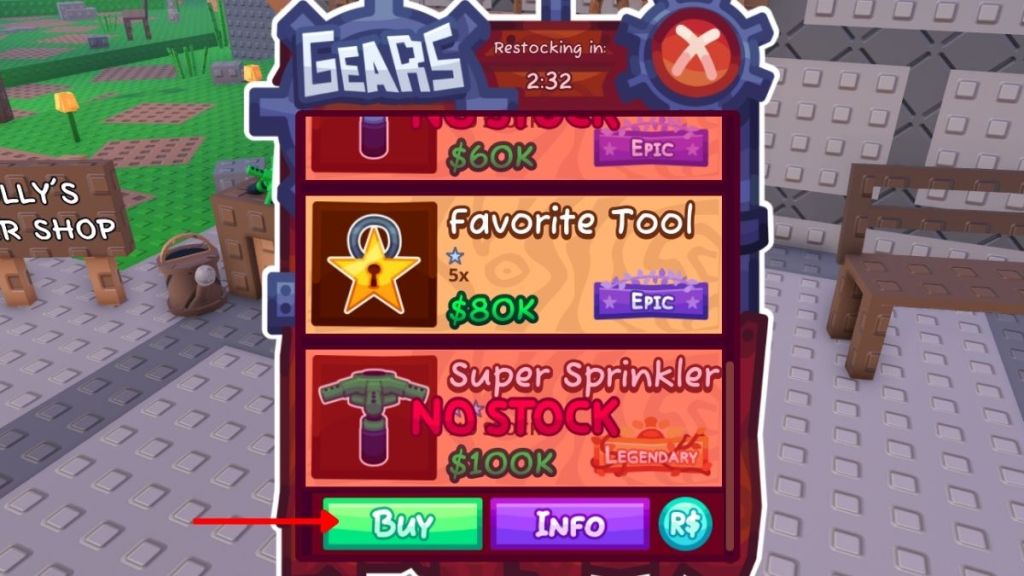 How to Get the Super Sprinkler in Garden Horizons