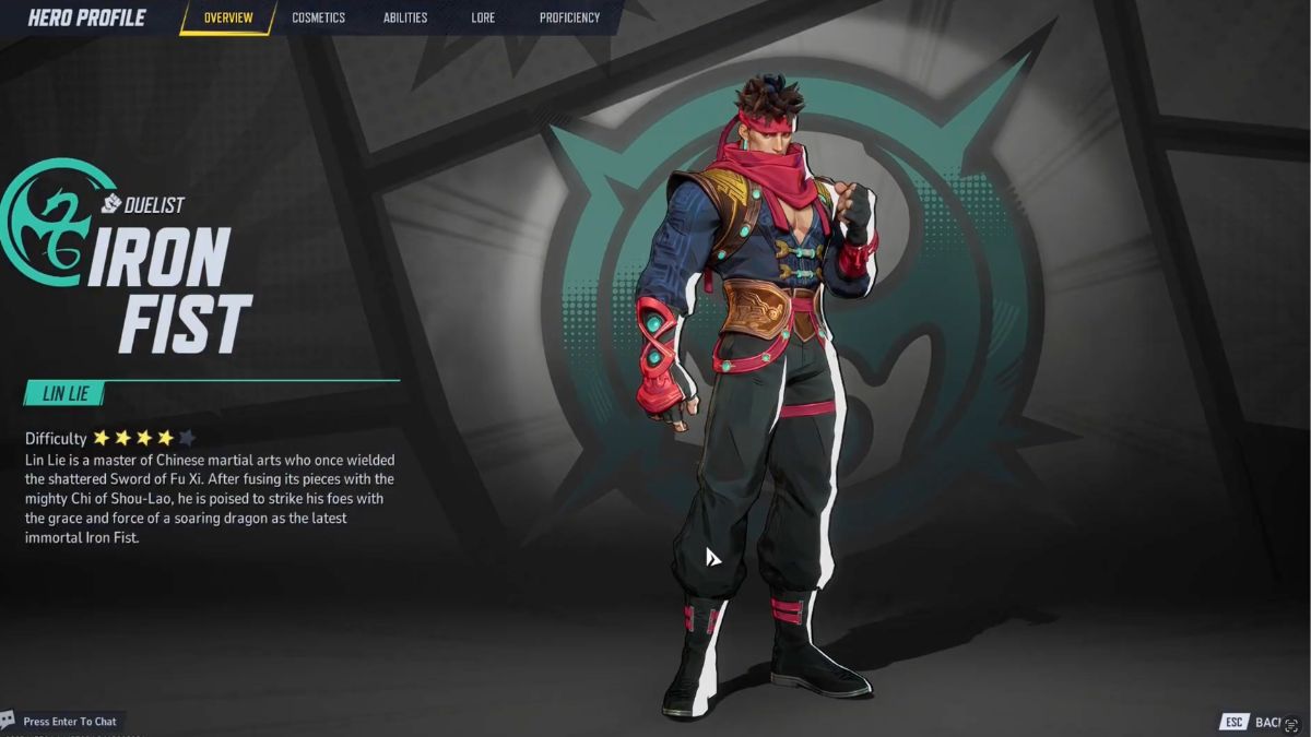 Iron Fist Sword Master skin in Marvel Rivals
