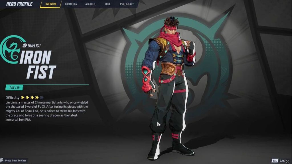 Iron Fist Sword Master skin in Marvel Rivals