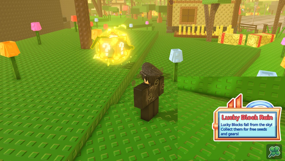 Lucky Block Rain