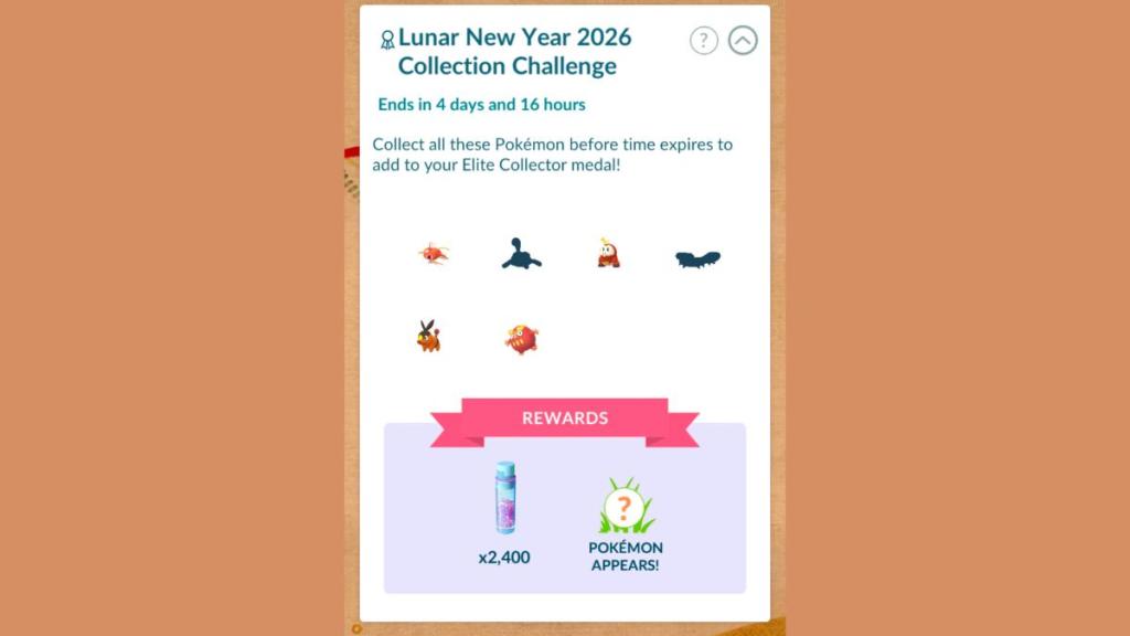 Lunar New Year 2026 Collection Challenge