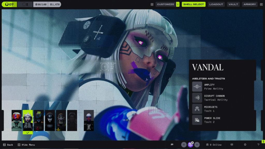 Marathon Runner Tier List Vandal