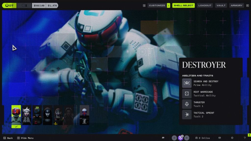 Marathon Runner Tier List Destroyer