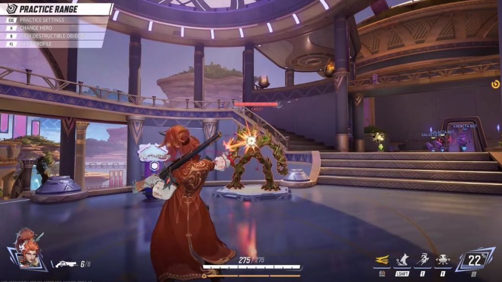 Marvel Rivals Elsa Bloodstone Blaster Fire