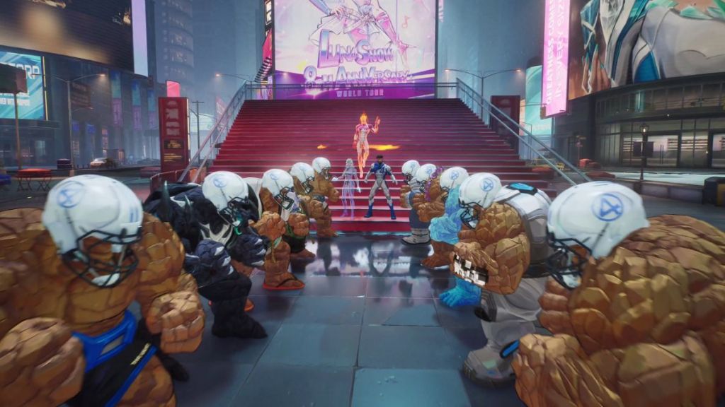 Marvel Rivals The Thing Helmet Ready Emote