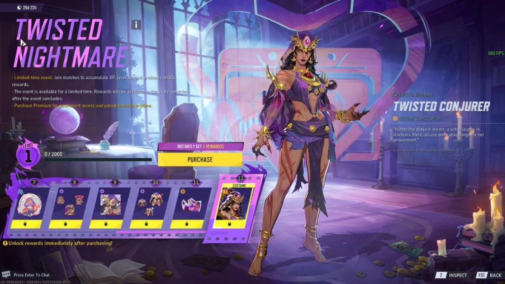 Marvel Rivals Twisted Nightmare ইভেন্ট পাস: দাম, স্কিন এবং আরও অনেক কিছু Marvel Rivals Twisted Nightmare ইভেন্ট পাস: দাম, স্কিন এবং আরও অনেক কিছু