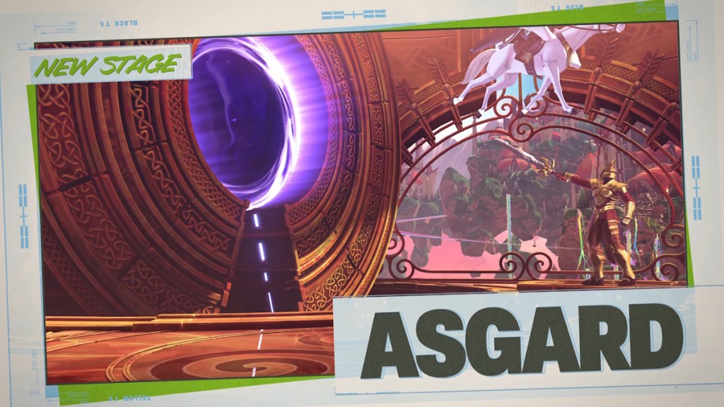 Marvel Tokon Fighting Souls Asgard Stage