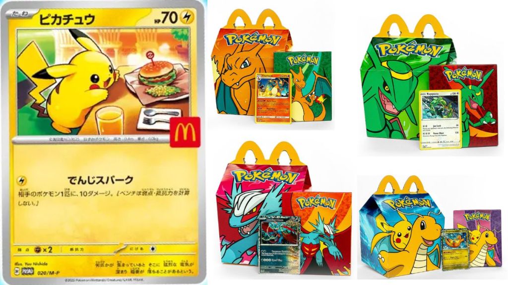 McDonald's and Pokémon Happy Meals Collaboration