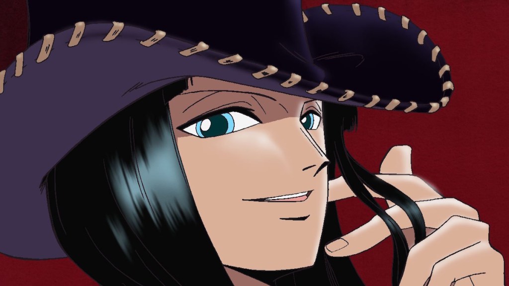Nico Robin pre time skip design in One Piece anime