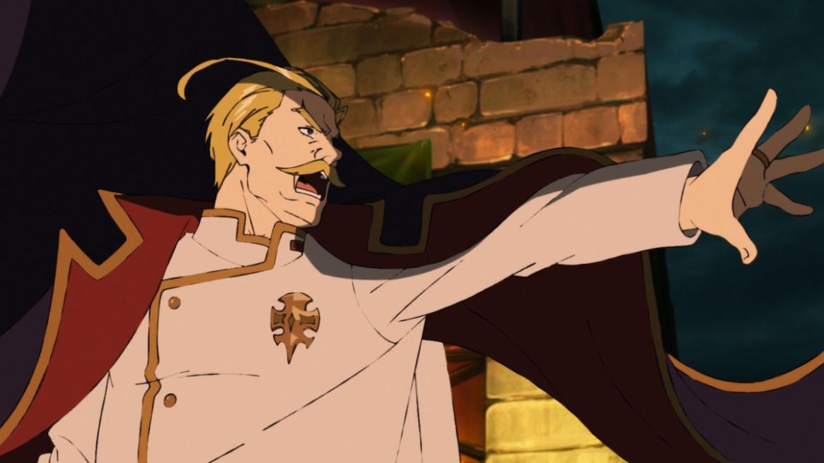 Norgalle orders to attack in Sentenced to Be a Hero anime