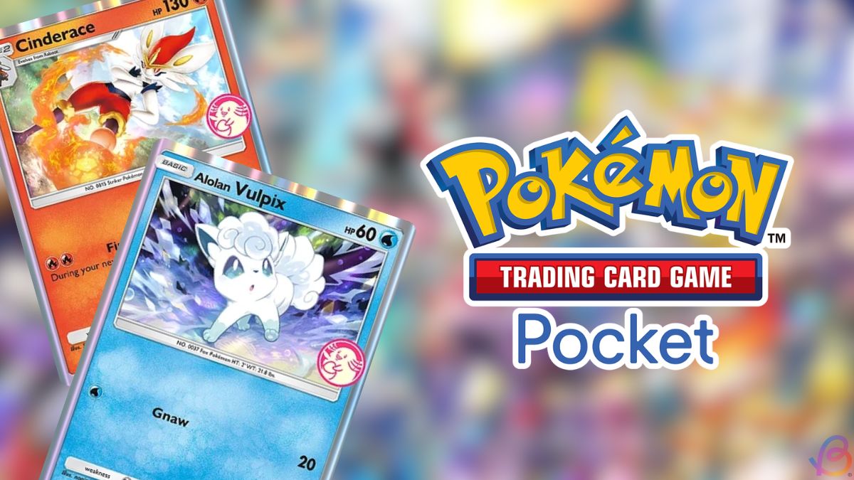 Pokemon TCG Pocket Cinderace and Alolan Vulpix Wonder Pick Event