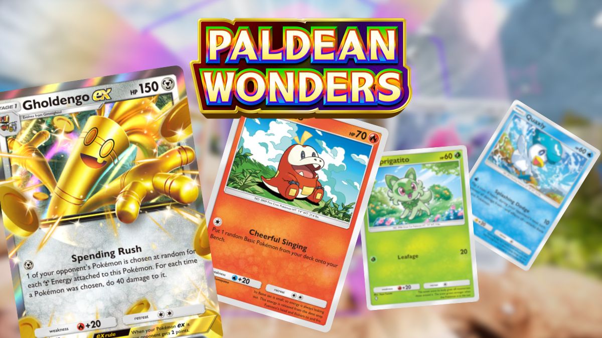 Pokemon TCG Pocket Paldean Wonders Expansion Card List
