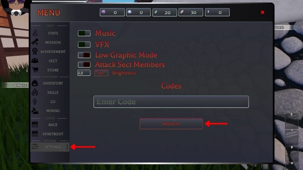 Redeem Reborn Insanity Codes
